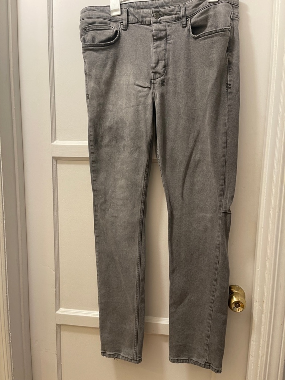 Ksubi Slim Gray Men's Jeans